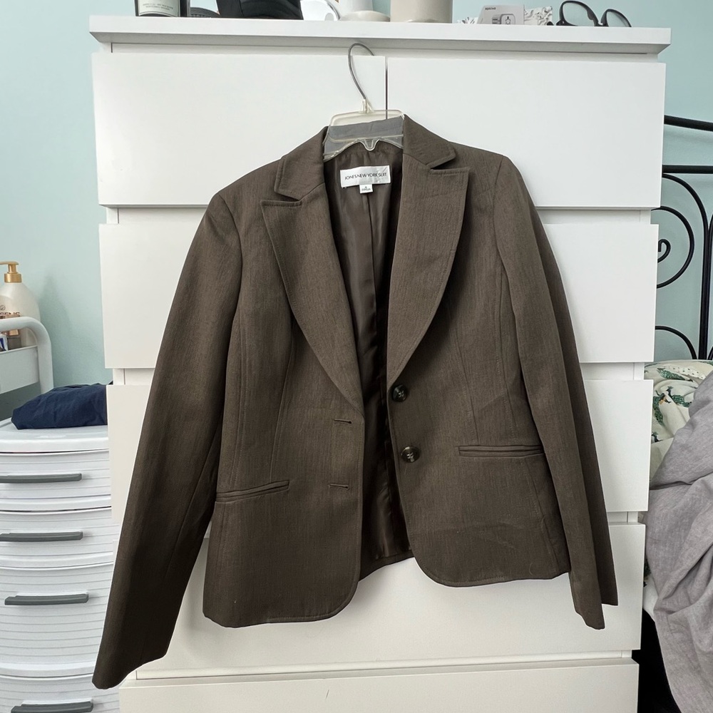 Brown blazer